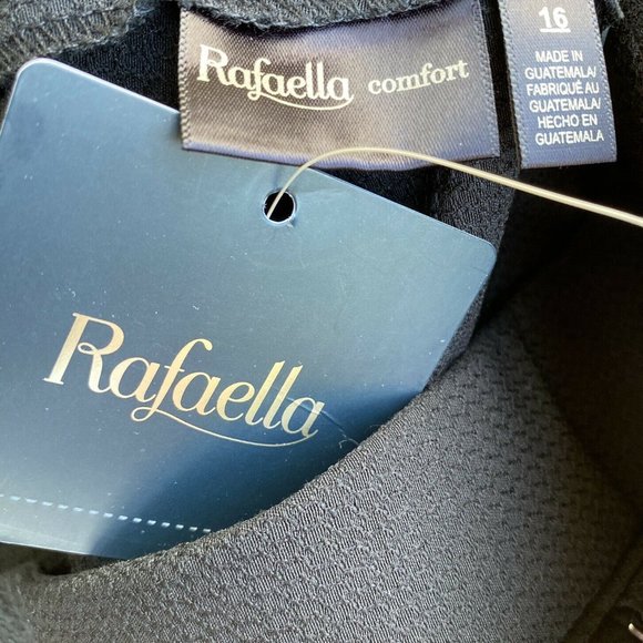 Raffaella Comfort Slim Ankle Pants Black NWT - Picture 5 of 11